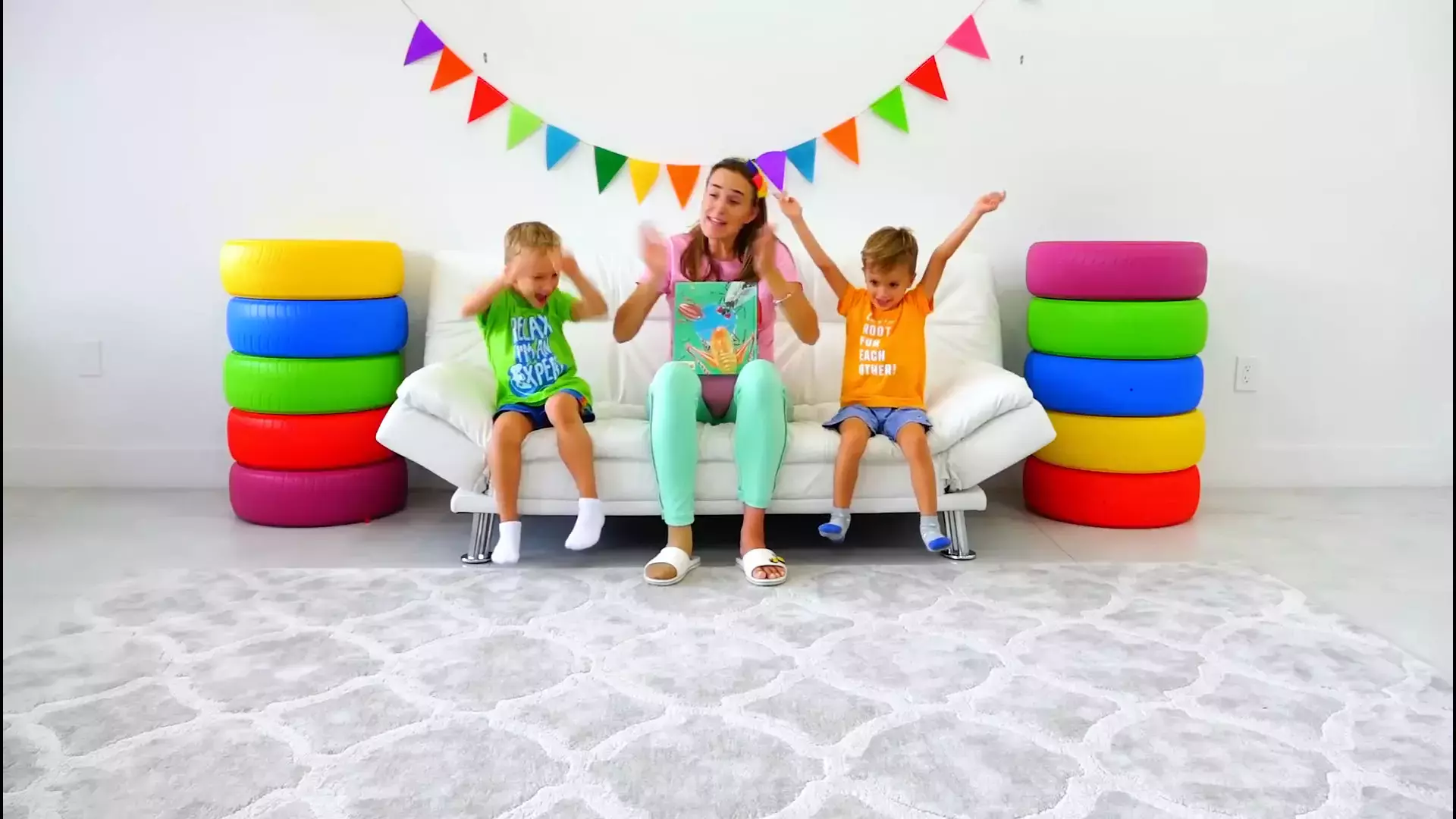 بازی سرگرمی / ولاد و نیکی تا / کارتون سرگرمی ولاد / کودک ولاد و نیکی