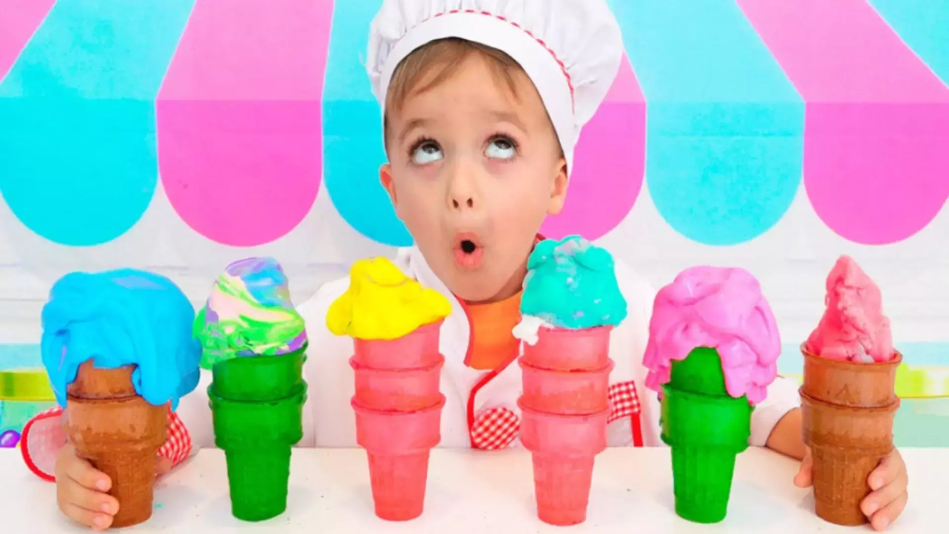 چالش ولاد و نیکی با شکلات;های رنگی , ولاد و نیکیتا- برنامه کودک کارتون ولاد نیکی