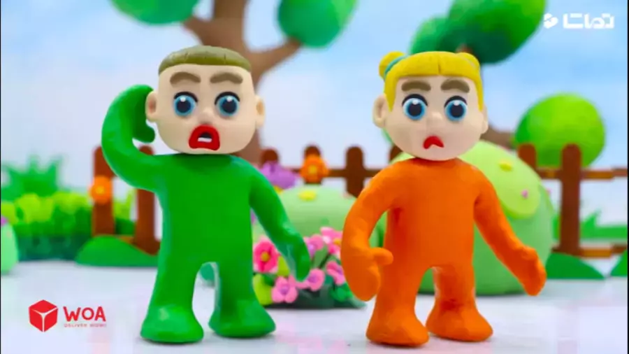 کارتون خمیر بازی جدید | چهار عنصر اصلی | آتش آب هوا خاک