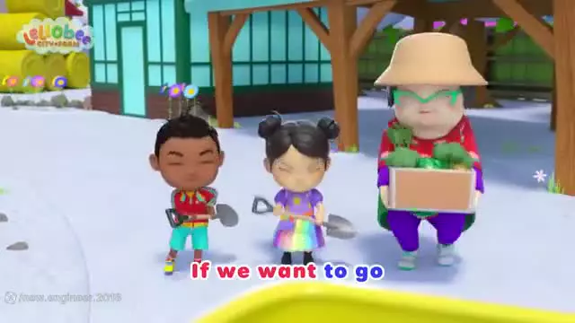 کارتون شعر موزیکال للوبی - گیر کردن در برف - کارتون Lellobee