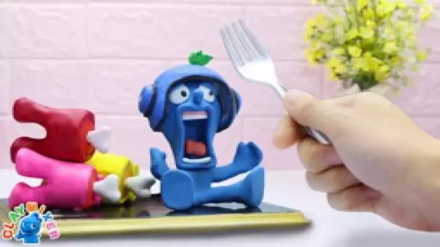 کارتون خمیر بازی این داستان - تبدیل به غذای کامل