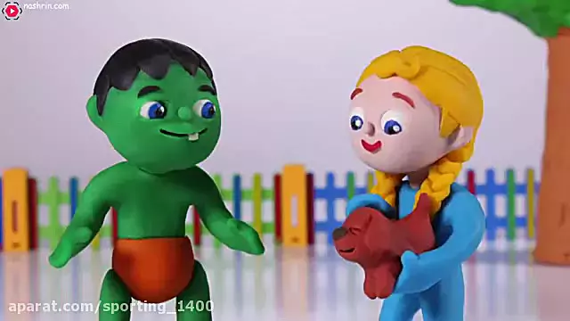 کارتون خمیربازی - برنامه کودک - خمیربازی الساآنا - خمیربازی کودکانه