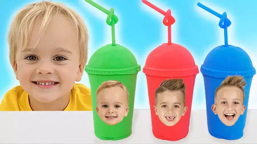 ولاد ؛ ولادو نیکی جدید ؛ چالش خمیر بازی ؛ کودک ولاد و نیکی ؛ کارتون سرگرمی نیکی