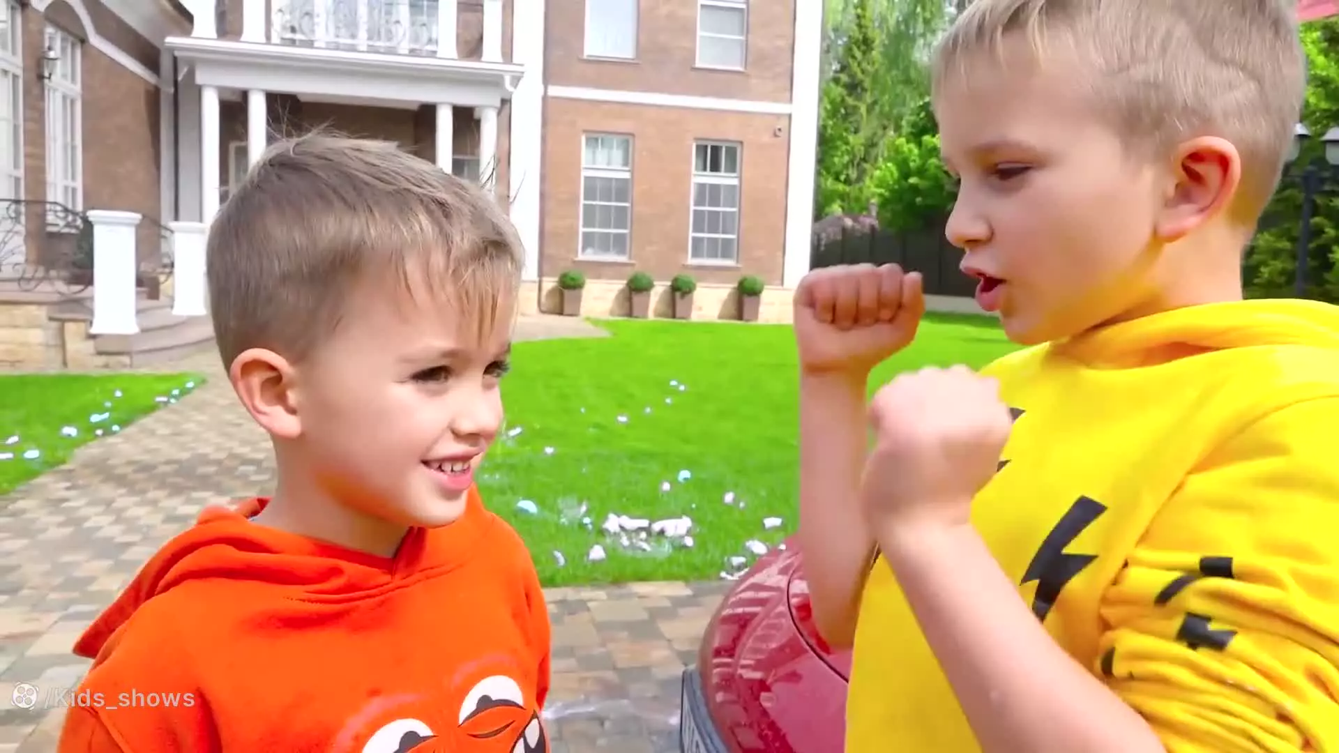 برنامه کودک کارتون کودک :: ولاد نیکی سرگرمی کودک. برنامه کودک ولاد-چالش کارواش