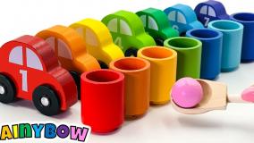 ماشین بازی جدید ؛ کارتون ماشین های رنگی ؛ ماشین بازی طولانی ؛ آموزش رنگ ها