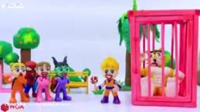 کارتون خمیر بازی کودکانه جدید | دختر کفشدوزکی