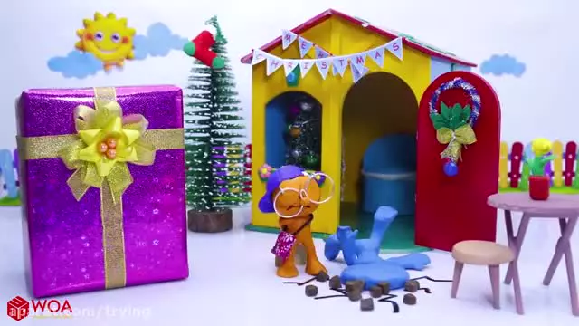 کارتون خمیر بازی کودکانه جدید | چکش لگویی