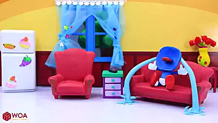 کارتون خمیر بازی کودکانه جدید | ربات بازیافتی