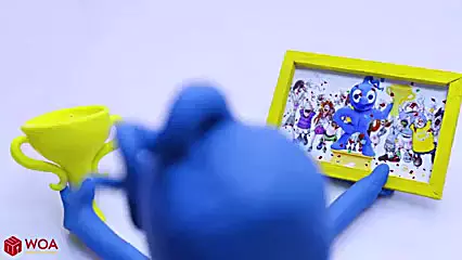 کارتون خمیر بازی کودکانه جدید | زنده ماندن گل قرمز