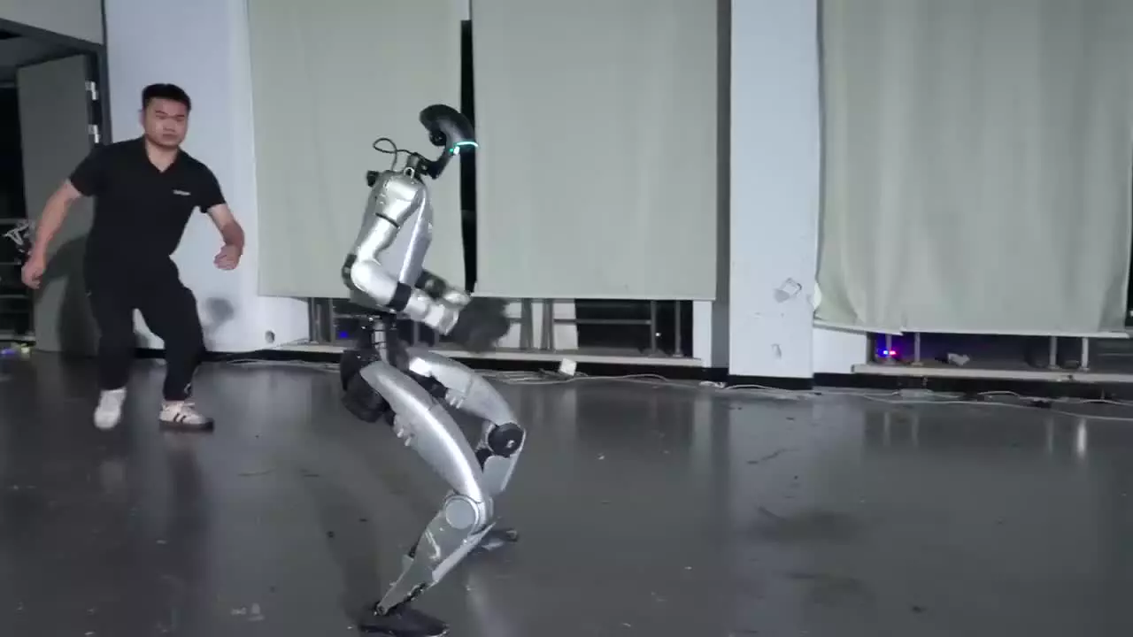 حفظ تعادل بی‌نظیر ربات انسان‌نمای G1