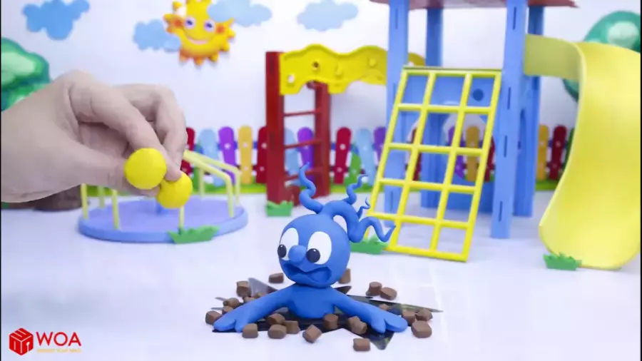 کارتون خمیر بازی کودکانه جدید | ماشین لگویی