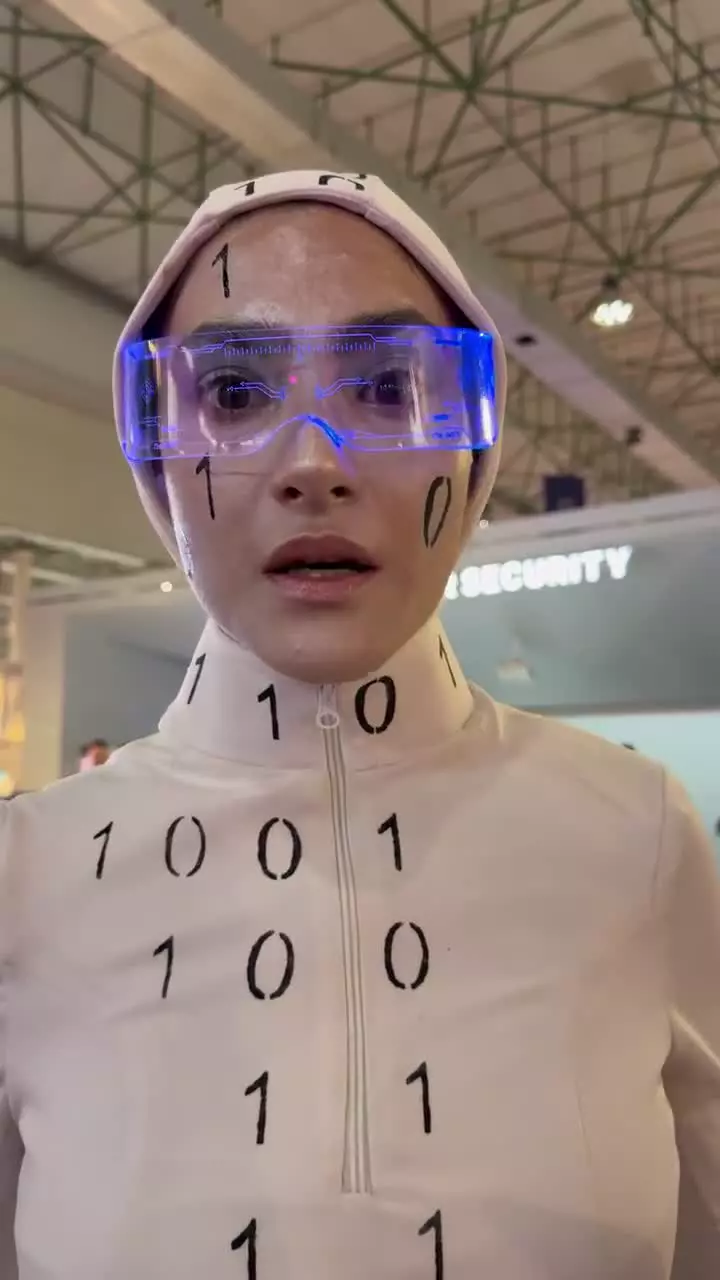 ربات‌های انسان‌نما در نمایشگاه کیش