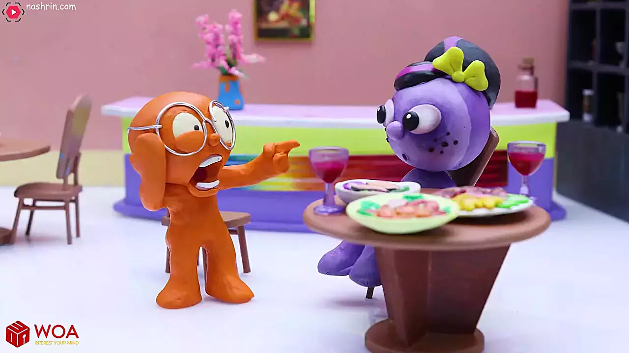 کارتون خمیر بازی کودکانه جدید | داستان تبدیل به یک مومیایی