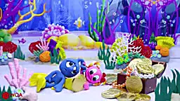 کارتون خمیر بازی کودکانه السا و آنا | عنکبوت گنده