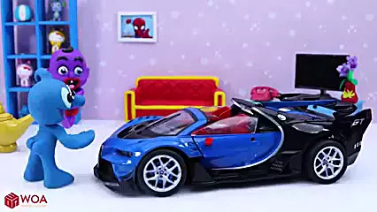 کارتون خمیر بازی کودکانه جدید | غول چراغ جادوی کوچولو