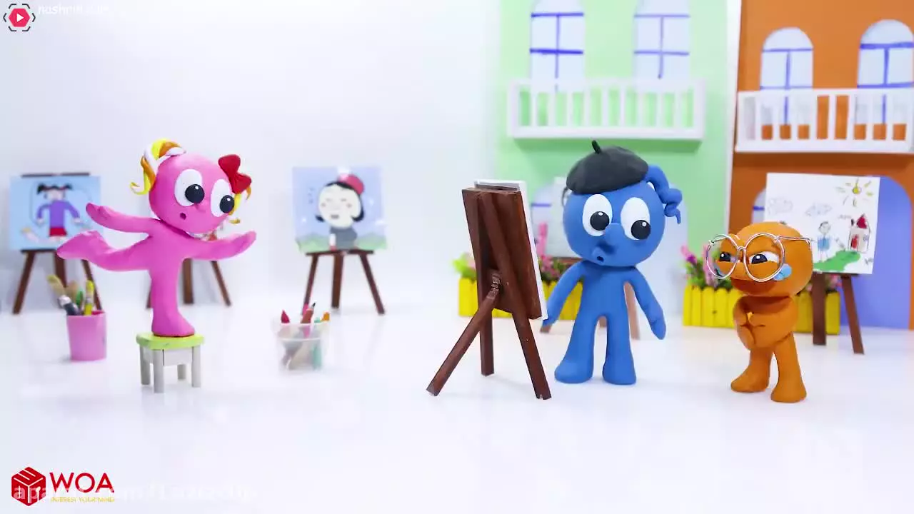 انیمیشن خمیر بازی السا و آنا | بحران قبل ازدواج