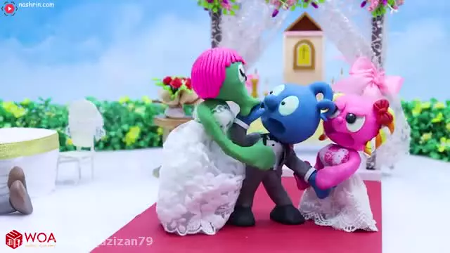 کارتون خمیر بازی کودکانه جدید | داستان مرد خمیری