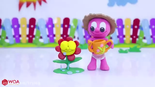 کارتون خمیر بازی کودکانه جدید | شنل قرمزی و گرگ سیاه