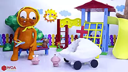 کارتون خمیر بازی کودکانه جدید | پارک ژوراسیک