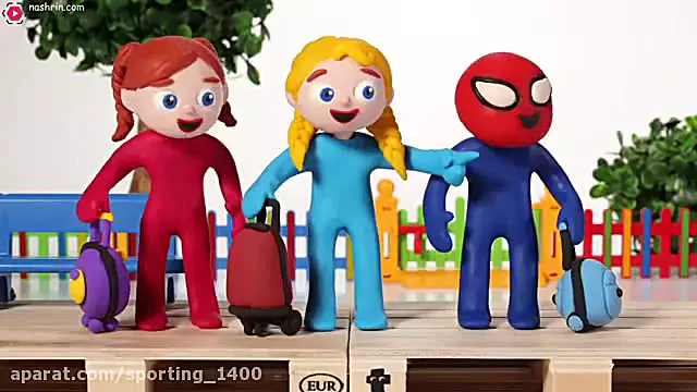 کارتون خمیر بازی کودکانه لوکا جدید | داستان مدرسه