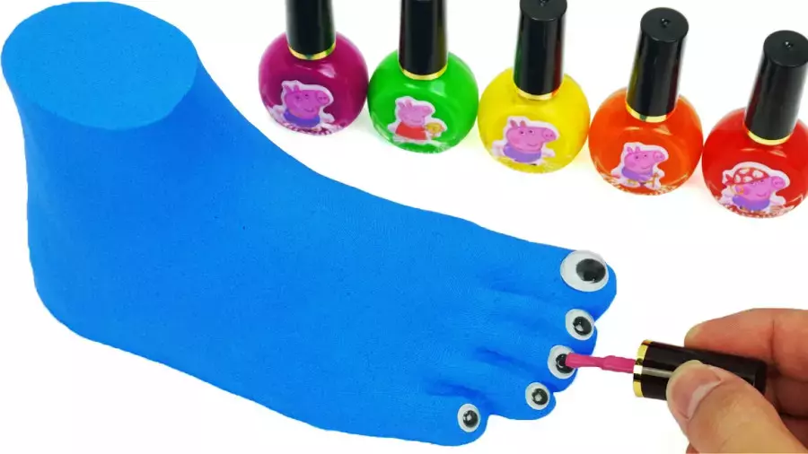 برنامه جذاب ساخت اسلایم و اسلایم بازی | ساخت اسلایم به شکل پا