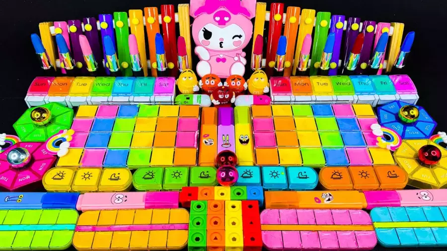 میکس اسلایم کالرفول بازی با خانواده – آموزش اسلایم اسمر جذاب