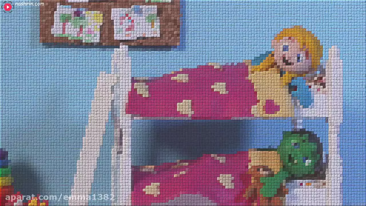 کارتون خمیر بازی کودکانه جدید | داستان پنهان کردن تخم مرغ شانسی