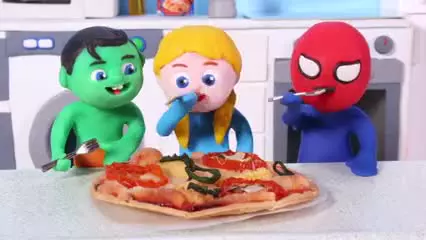 کارتون خمیر بازی کودکانه جدید | داستان بستنی خانگی