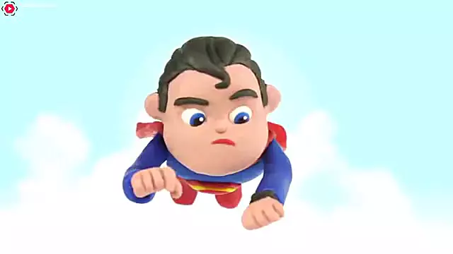 کارتون خمیر بازی کودکانه لوکا جدید | داستان سوپرمن!