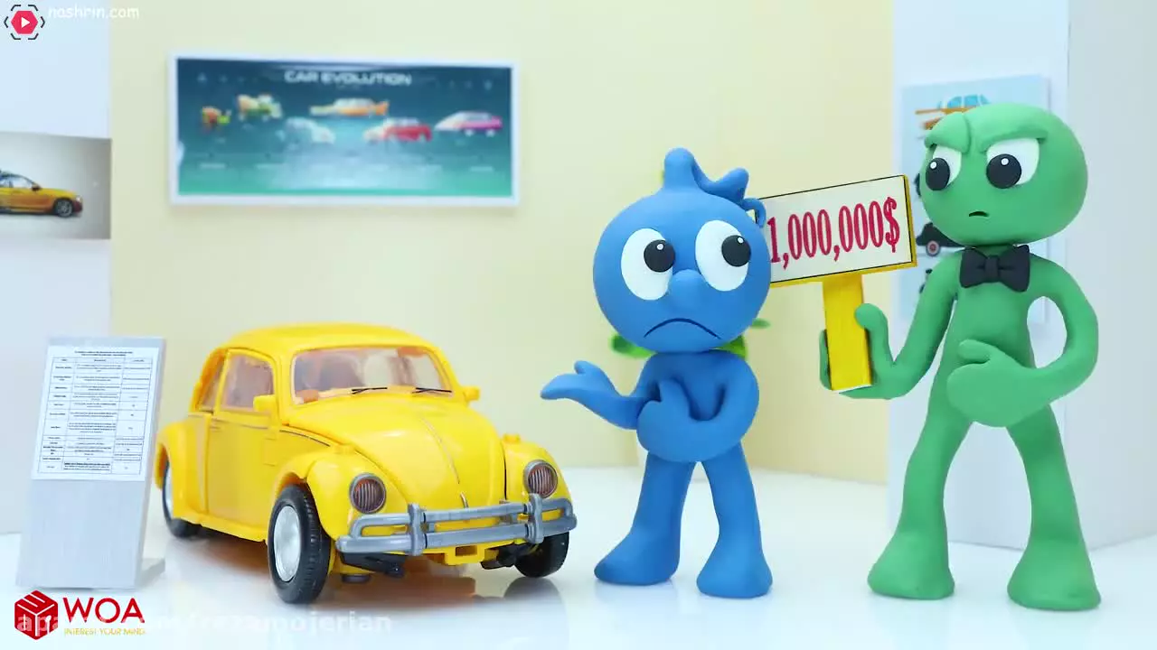 کارتون خمیر بازی کودکانه جدید | داستان پنهان کردن دزدگیر