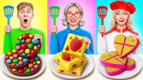 چالش موکبانگ دونا| چالش غذایی اسمر| چالش خوراکی| چالش نودل طالبی