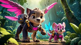 کارتون سگهای نگهبان - انیمیشن سگ های نگهبان - راکی مته رابل را تعمیر می‌کند!