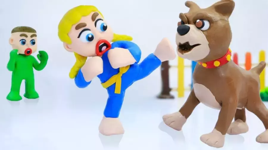 کارتون خمیر بازی کودکانه لوکا جدید | انباری خونه مامان بزرگ و بابا بزرگ