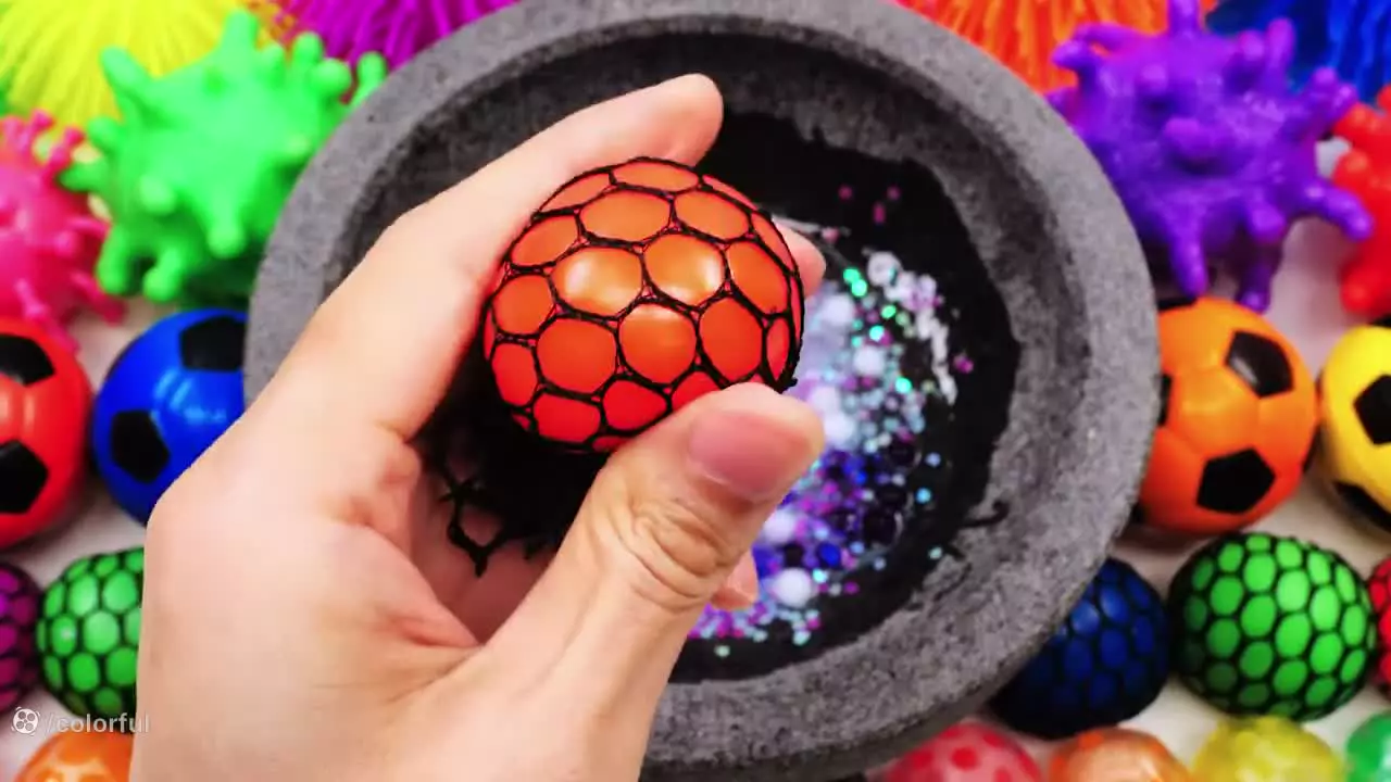 میکس اسلایم کالرفول جدید – ساخت اسلایم سرگرمی جذاب خانواده