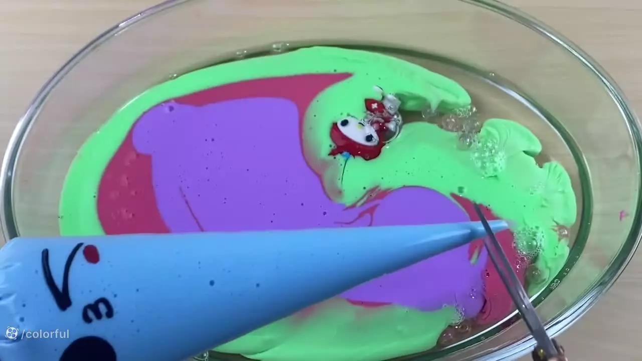 برنامه سرگرمی ساخت اسلایم کالرفول – ساخت اسلایم کالرفول جذاب جدید