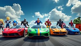 ماشین بازی کودکانه//اسباب بازی ماشین ها//اسباب بازی ماشین پلیس//کارتون ماشین