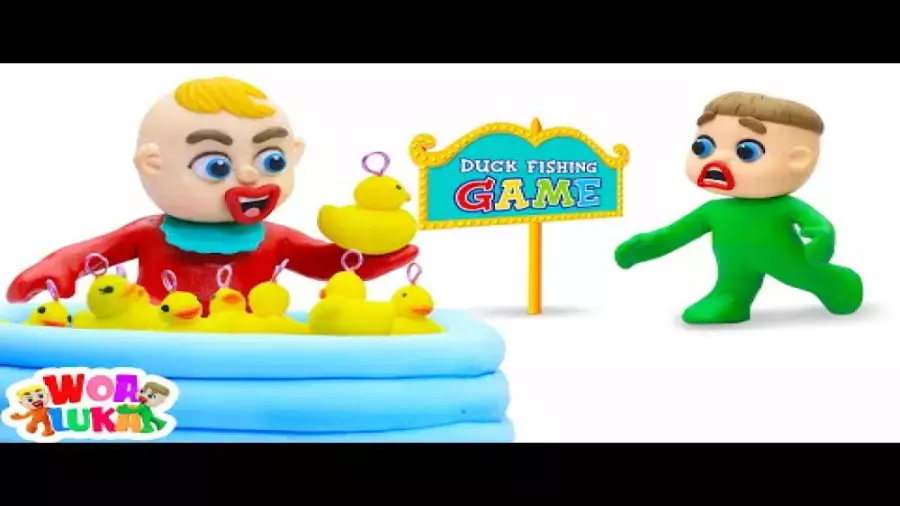 کارتون خمیر بازی کودکانه لوکا جدید | داستان نکات ایمنی در زمین بازی