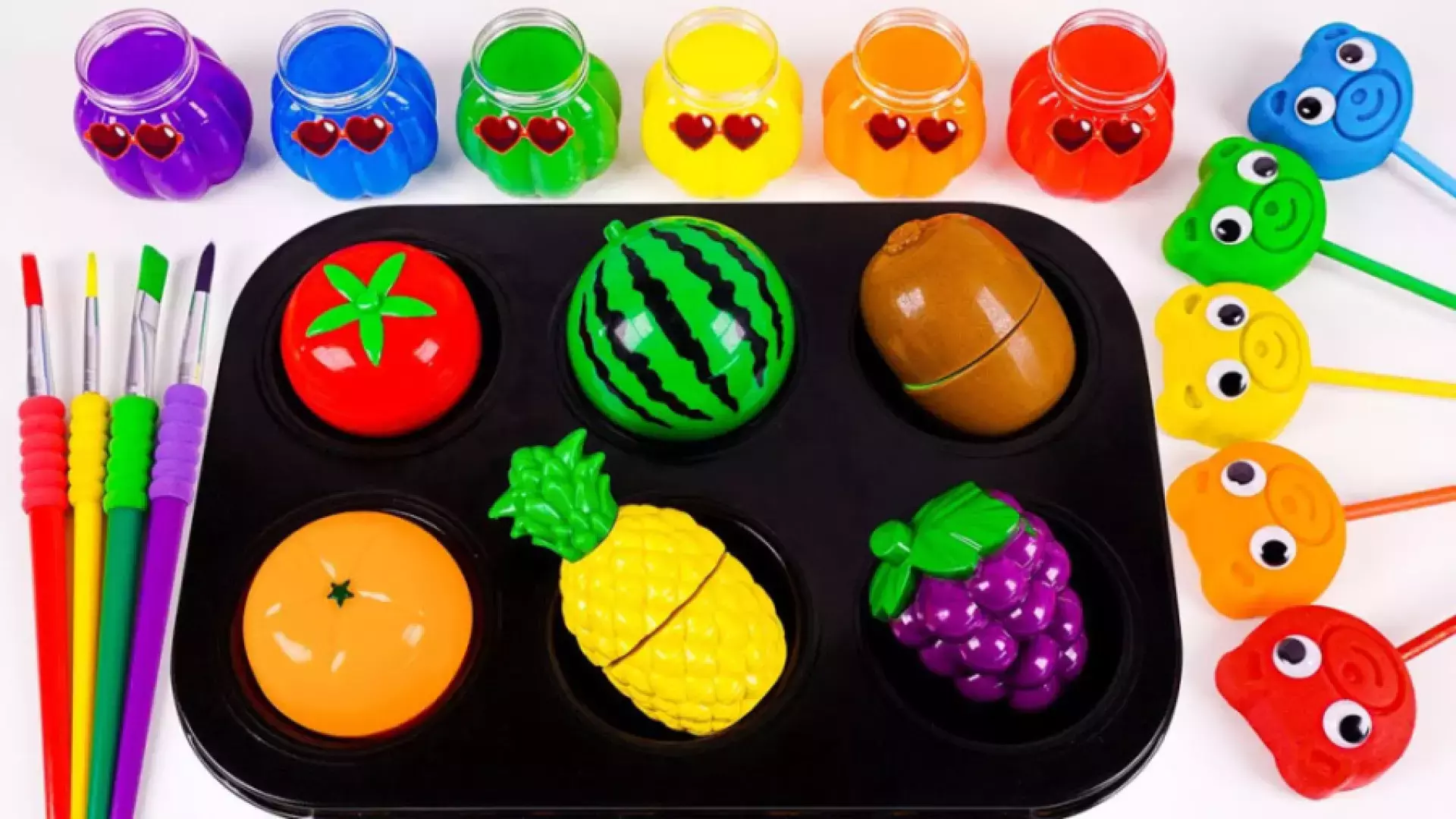 بازی با اسلایم شفاف طولانی جدید – آموزش ساخت اسلایم خاص جذاب