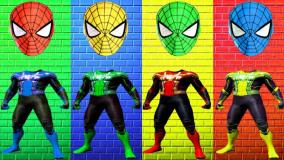 مردعنکبوتی نبرد و اسپایدرمن دوستی بچه ها قهرمان ها در دنیای واقعی مرد عنکبوتی