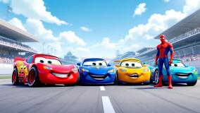 ماشین بازی کودکانه//اسباب بازی ماشین ها//اسباب بازی ماشین پلیس//کارتون ماشین