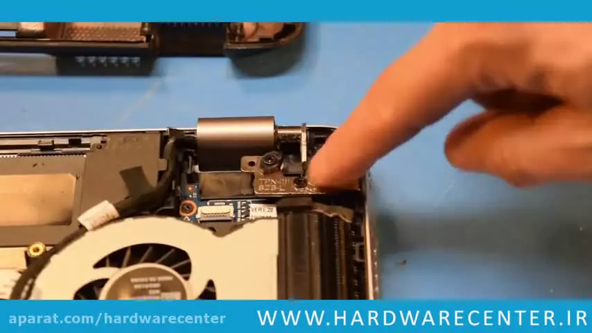 آموزش تعویض لولای لپ تاپ – فیلم آموزشی مرحله‌به‌مرحله