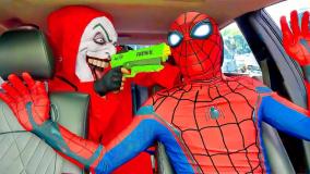 برنامه کودک - مرد عنکبوتی و ابرقهرمانان در چالش غذایی - کارتون کودک