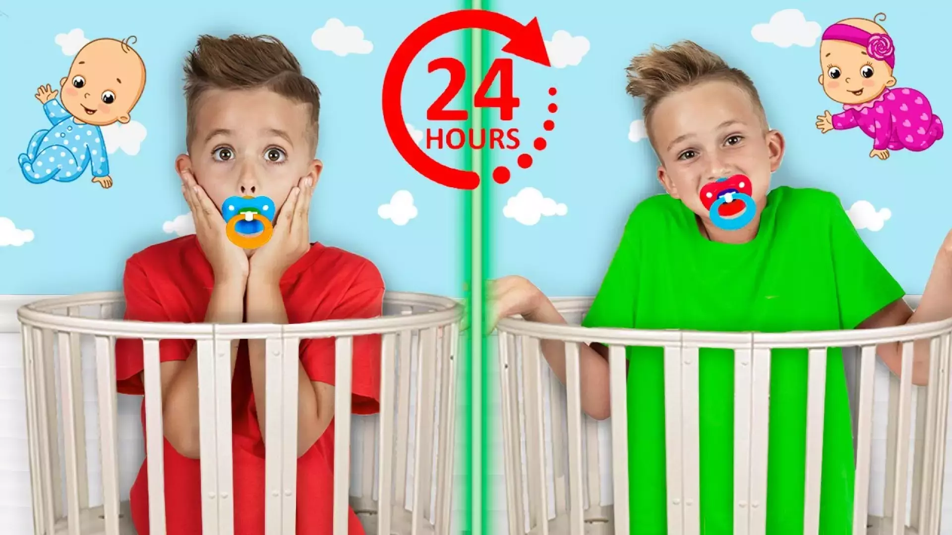 ولاد و نیکی - برنامه کودک - چالش تفریحی با مامان- کودک سرگرمی تفریحی ولاد نیکی