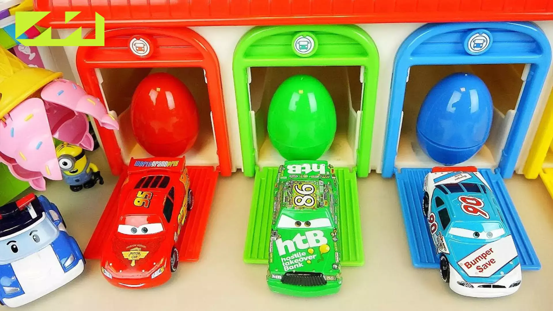 کارتون ماشین بازی کودک | اسباب بازی ماشین پلیس