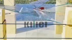 شیشه ضدگلوله طلافروشی در برابر لاوا: آیا مقاوم‌تر از آتشه؟