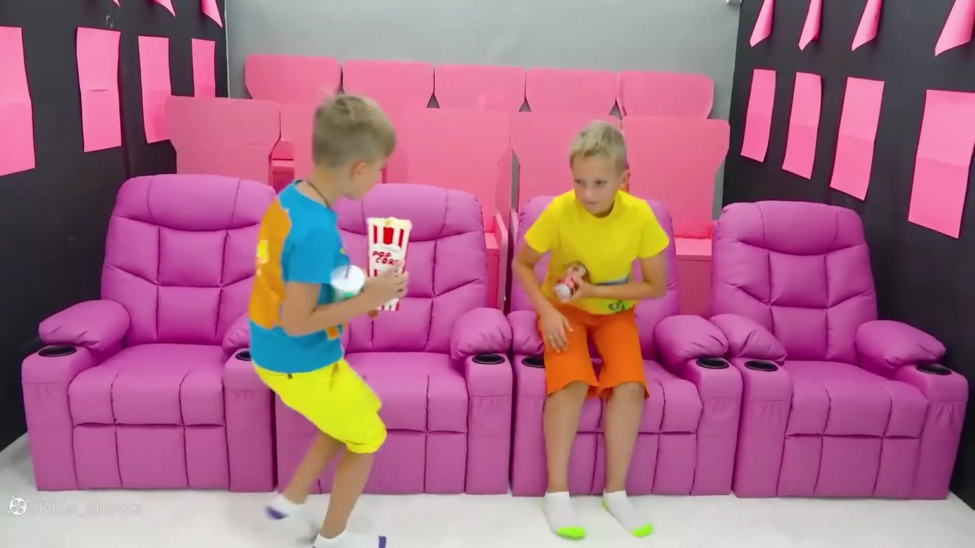 ولاد و نیکی - برنامه کودک - چالش پاپ کورن - کودک سرگرمی تفریحی ولاد نیکی جدید