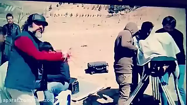 لحظاتی از پشت صحنه قسمت آخر سریال آنام و حضور سجاد پاکزاد (بخش اول)