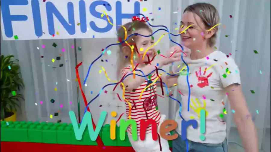 کارتون کودک طولانی آیواشو جدید با بازی و مسابقه و شادی ایوا و مامان