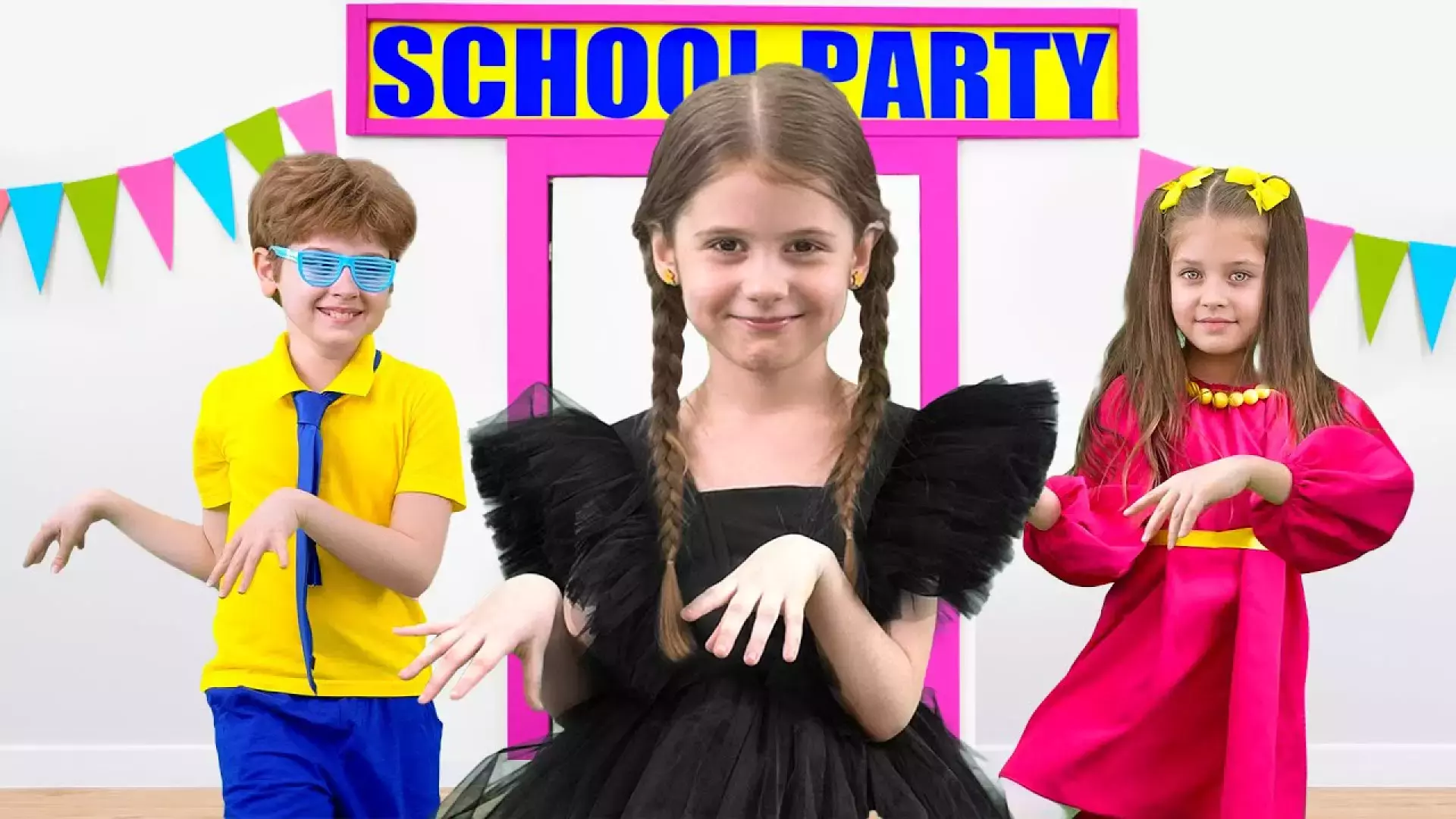 ایوا و مامان در جشن در مدرسه کارتون کودک طولانی و جدید آیواشو