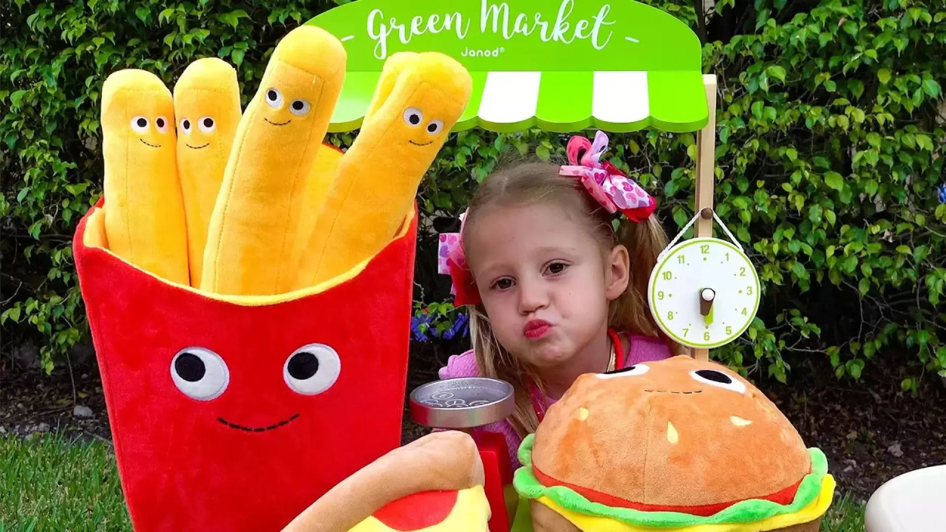 برنامه کودک ناستیا و بابایی | ناستیا و بازی با غذای اسباب بازی جادویی! ️